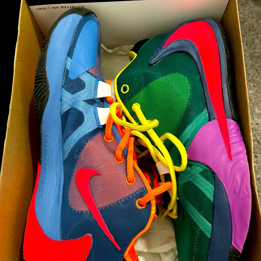 Nike zoom freak 1 (Multicolored ) basketball shoes